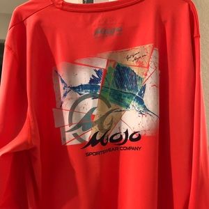 Men’s Mojo brand fishing shirt